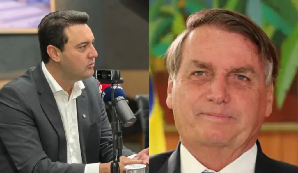 Ratinho Jr. comentou eleições de 2026, destacou apoio a Bolsonaro e não descartou disputar a Presidência.