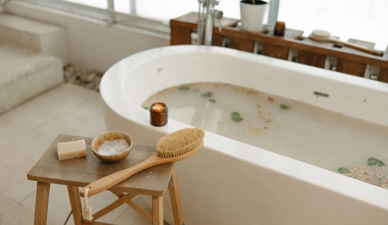 foto de uma banheira para ilustrar banhos energéticos