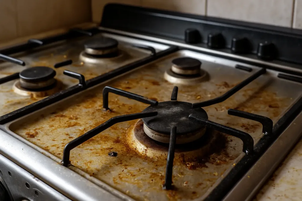 Como tirar gordura do fogão sem esfregar em 4 passos rápidos