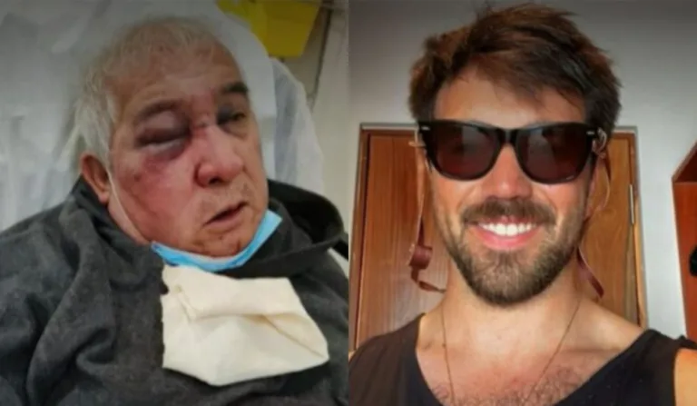 zelador espancado por homem