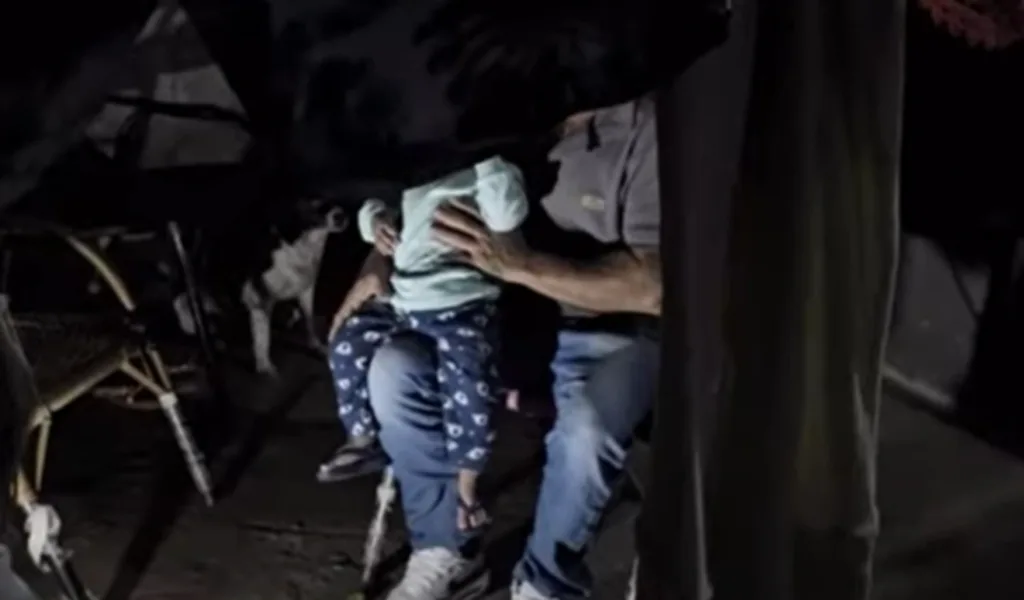 Tio contou detalhes de como a criança foi resgatada da boca de fumo 