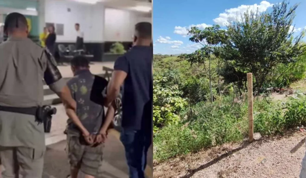 "vovô" que estuprou criança sendo preso