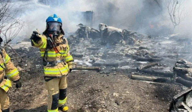 Avião da Marinha cai