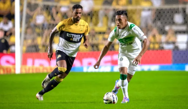 Lance de Criciúma x Coritiba, pela Série B