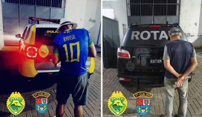 Pai e filho foram presos após ameaças contra adolescentes no Paraná