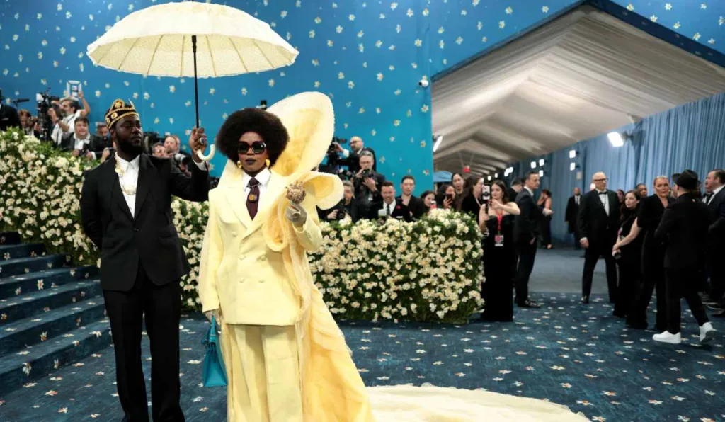 Lauryn Hill no Met Gala.