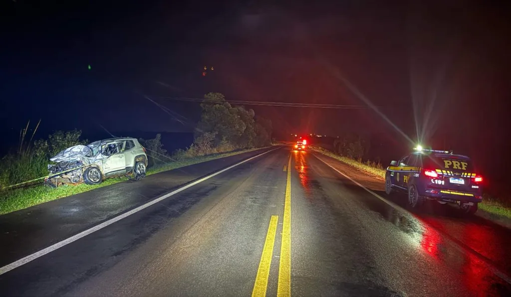 Acidente na BR-373 resultou na morte de um motorista, em Candói