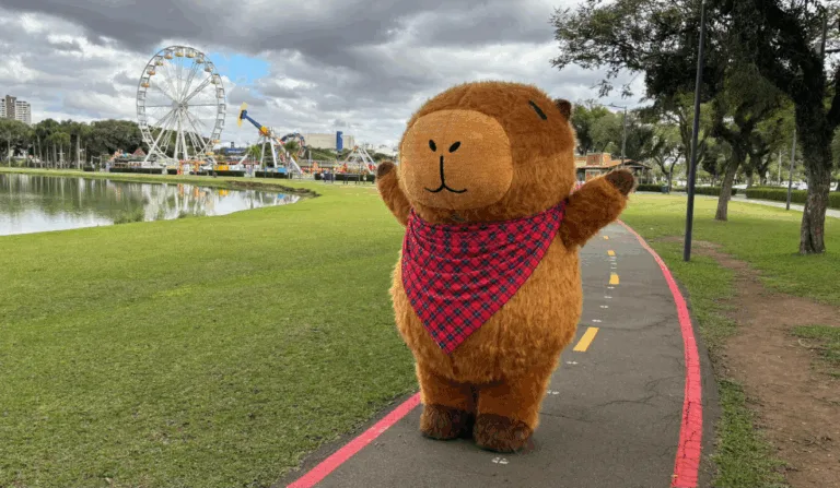 CapiJu no Parque Barigui.