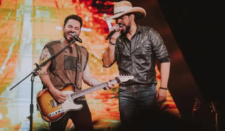 Fernando e Sorocaba em show.