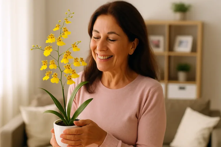 Orquídea Chuva-de-Ouro