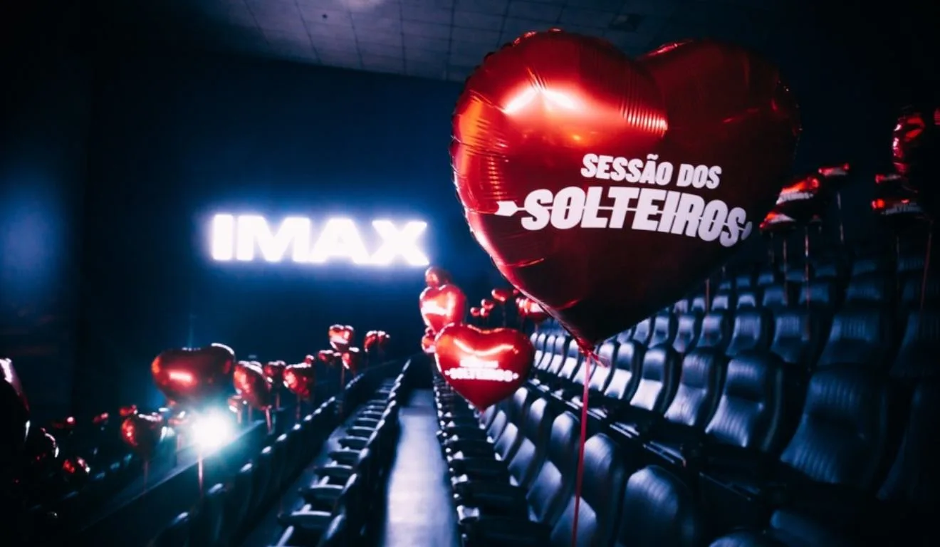Sessão dos Solteiros em cinema