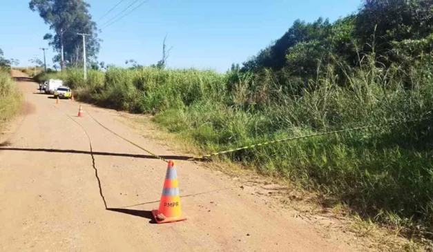 Jovem foi surpreendido no momento em que saía de uma tabacaria, na região central de Cianorte