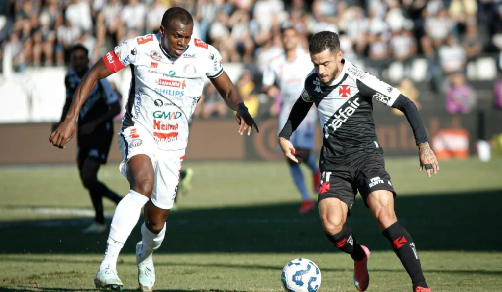 Na primeira partida Operário e Vasco empataram em 1x1