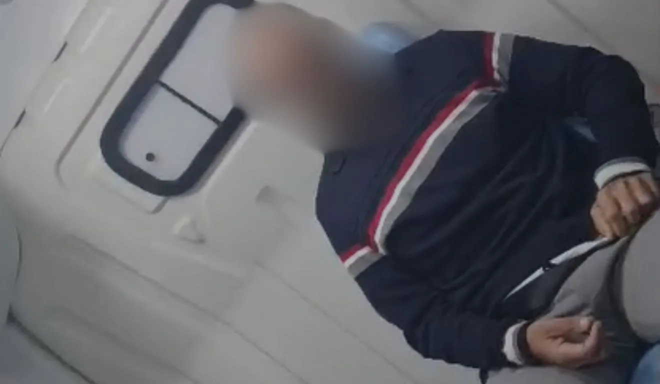 homem suspeito de importunação sexual dentro de ambulância