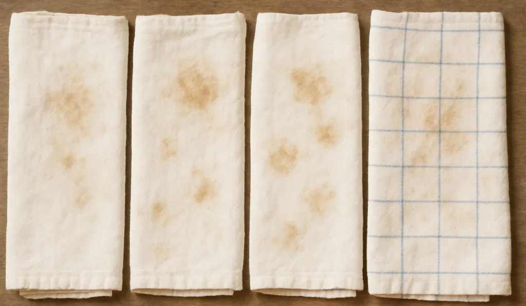 panos de prato encardidos