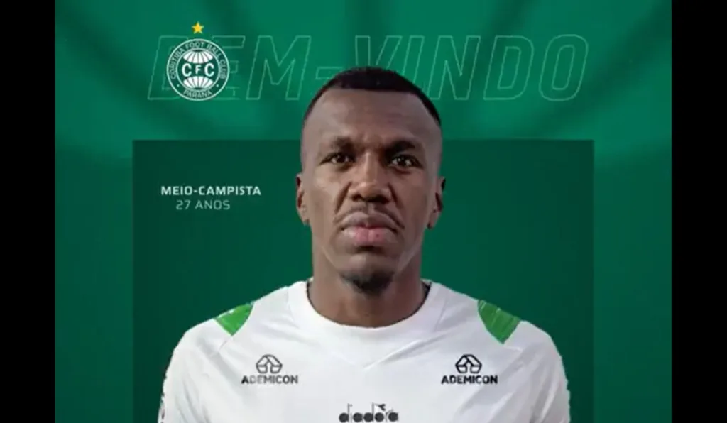 Jacy, novo reforço do Coritiba