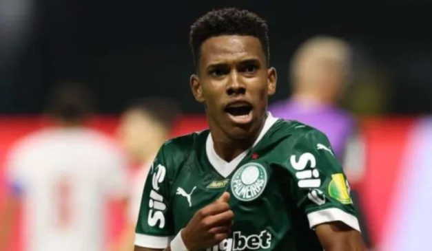 Estevão fará a sua última partida diante da torcida do Palmeiras.