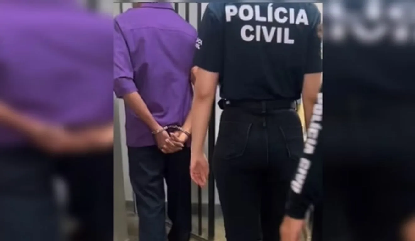 padrasto que engravidou adolescente sendo preso