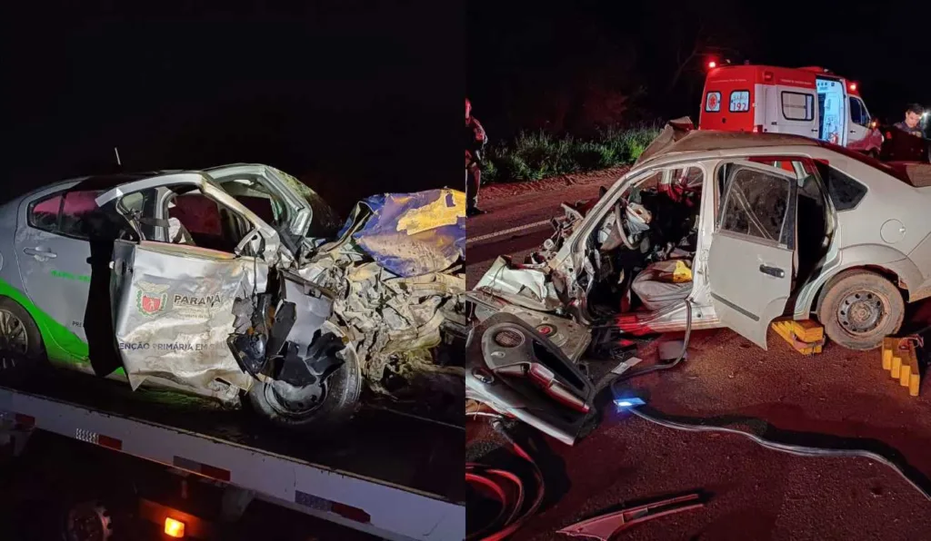 Acidente na BR-487 deixou quatro mortos no Paraná 