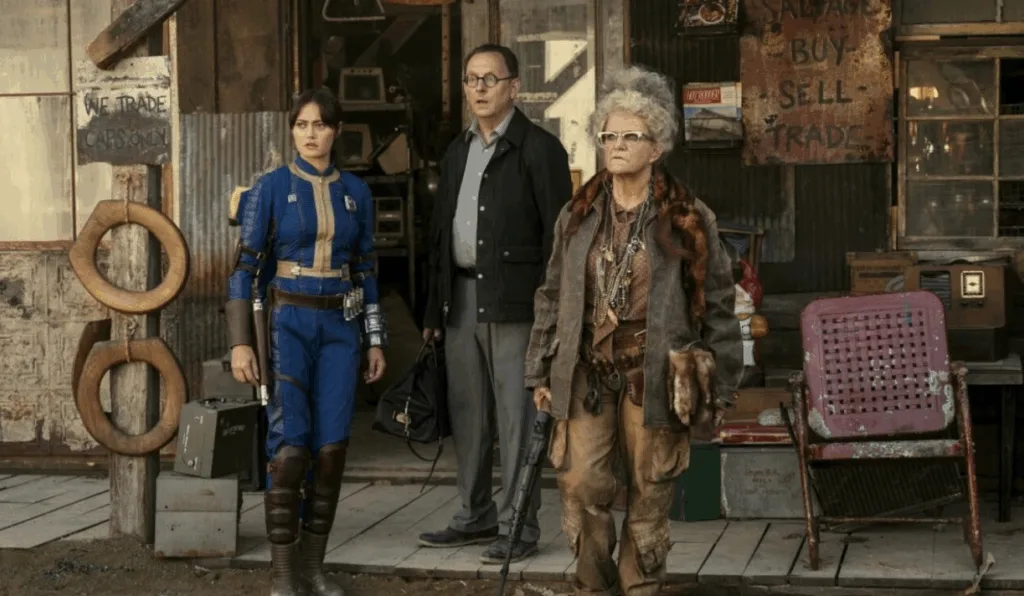 Imagem do elenco de Fallout.
