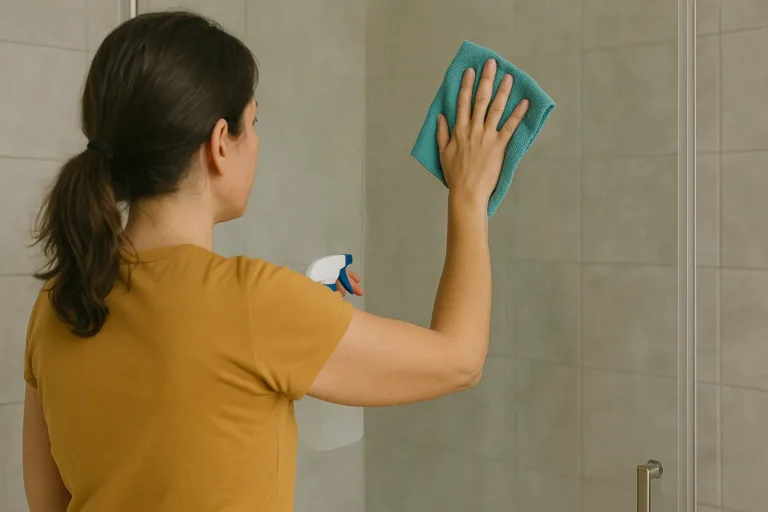 Como deixar o box do banheiro brilhando sem esfregar por horas