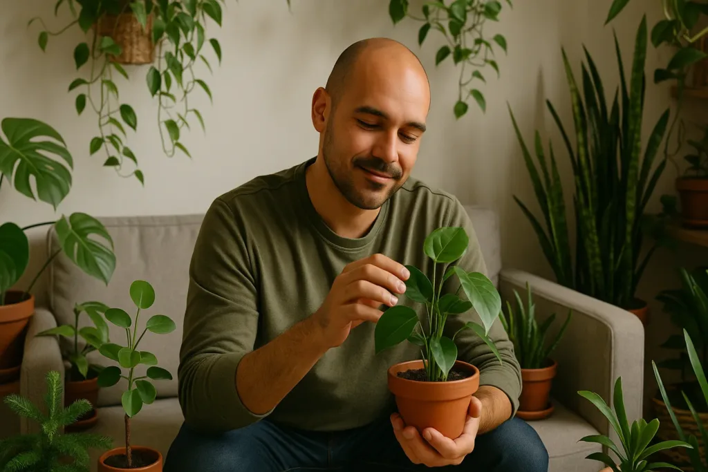 O que sua casa cheia de plantas revela sobre sua mente