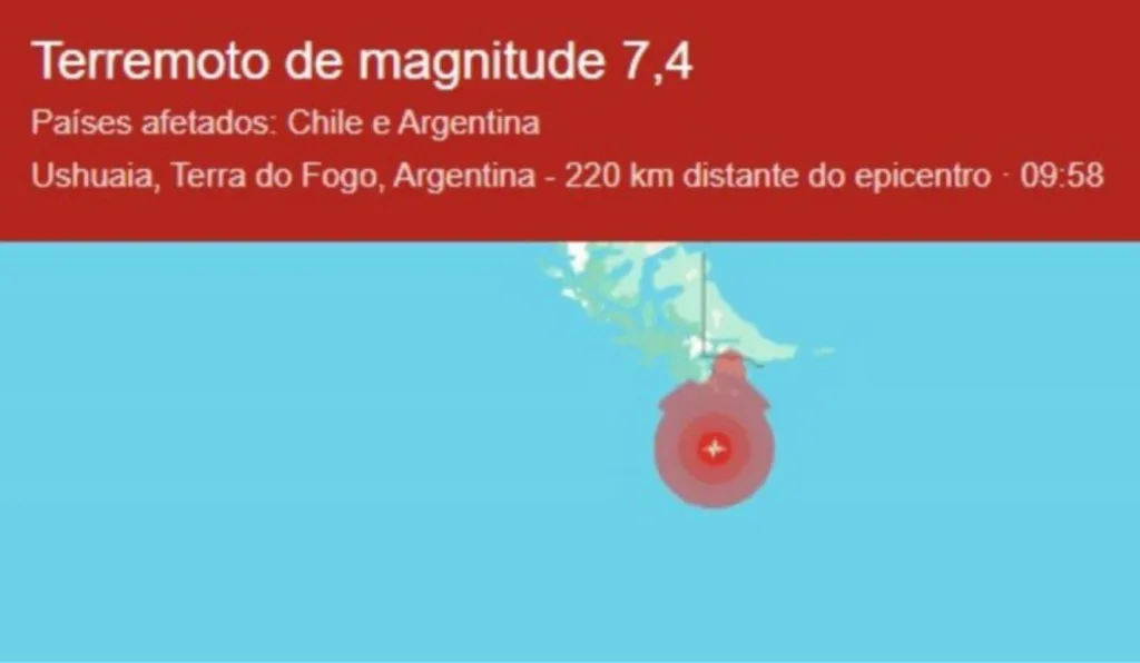 Alerta de tsunami Chile.
