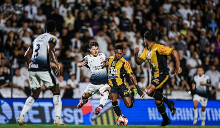 Corinthians venceu a primeira partida da Copa do Brasil por 1x0