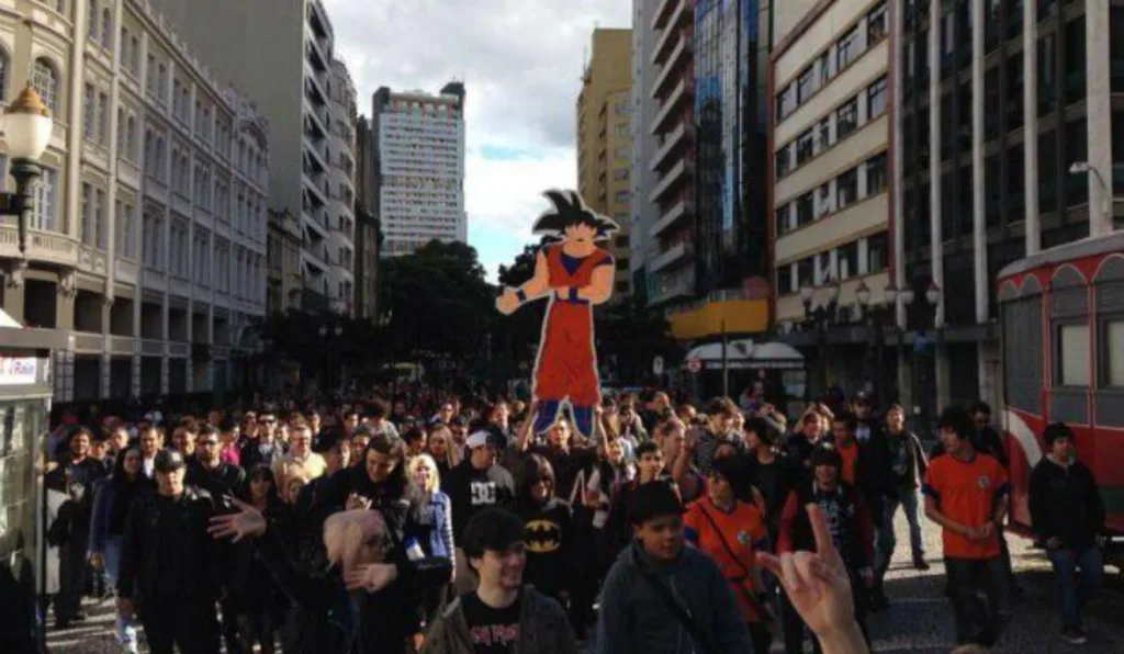 Marcha para Goku