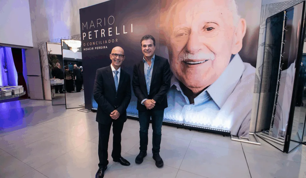 Mário José Petrelli Filho e Beto Richa