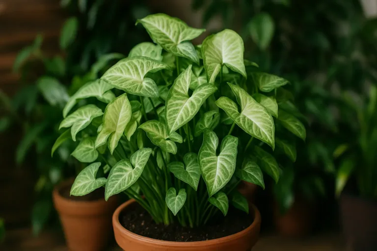 Como controlar o crescimento do singônio e deixá-lo mais cheio