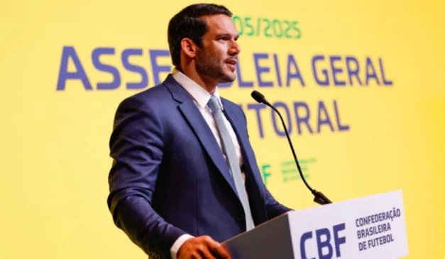 Samir Xaud é o novo presidente da CBF.