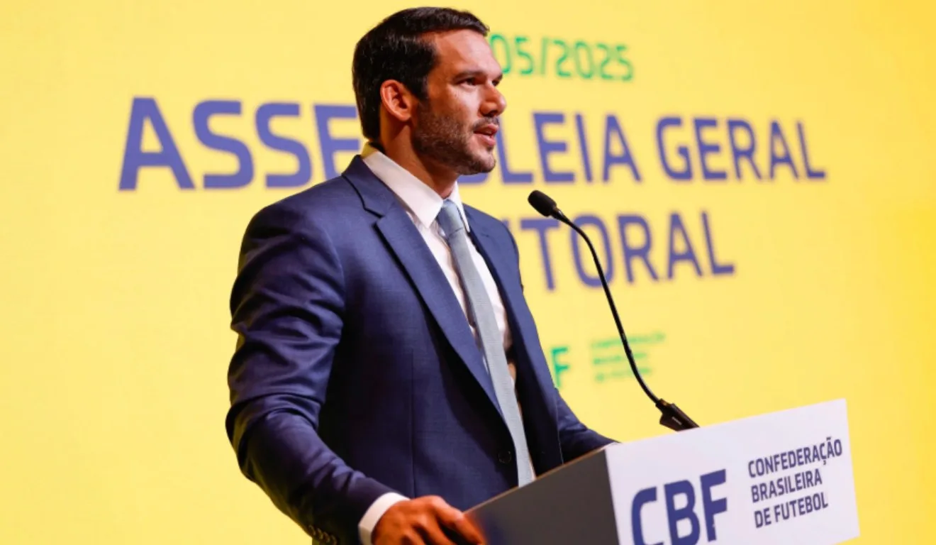 Samir Xaud é o novo presidente da CBF.