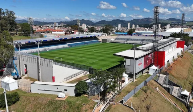 Estádio Cícero de Souza Marques, palco do jogo entre Santos x RB Leipzig