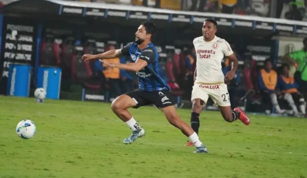 lance do jogo Universitario (PER) x Independiente del Valle (EQU)