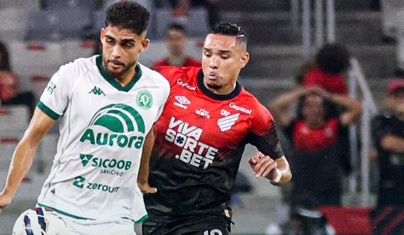 Athletico e Chapecoense se enfrentaram pela Série B. Foto: Rafael Bressan/ Chapecoense