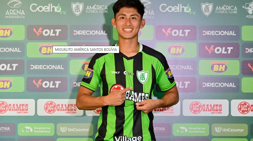 Miguelito, jogador do América-MG.