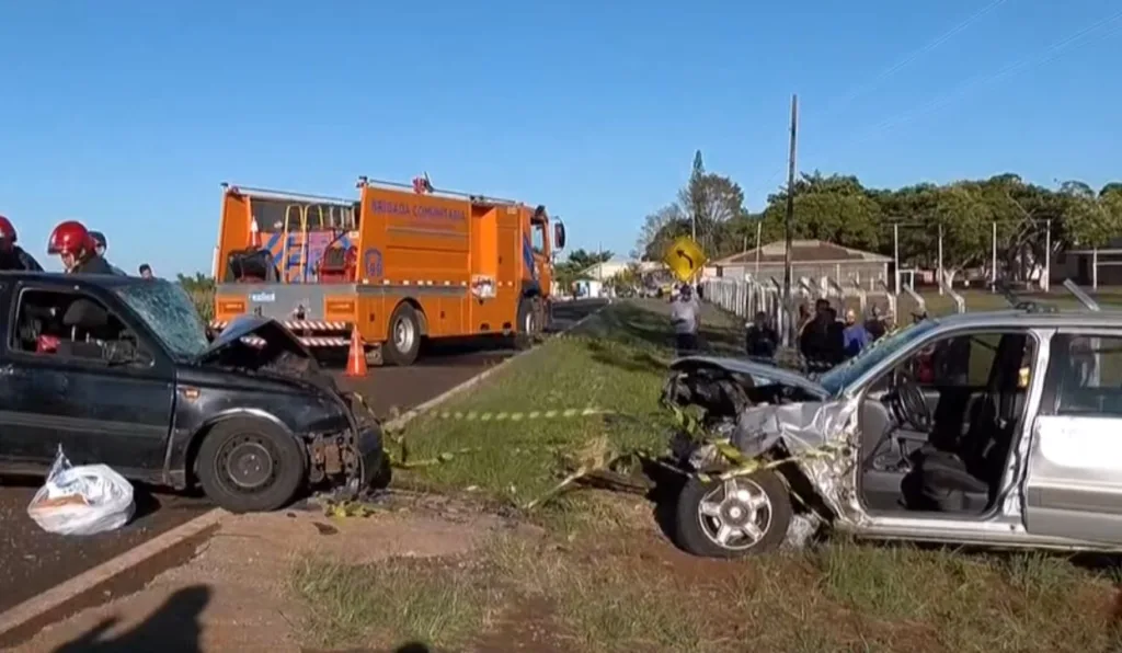 acidente que matou um pai