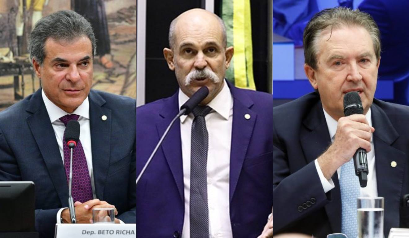 Beto Richa, Sargento Fahur e Luciano Ducci estão entre os deputados paranaenses que assinaram pela abertura da CPMI das fraudes do INSS