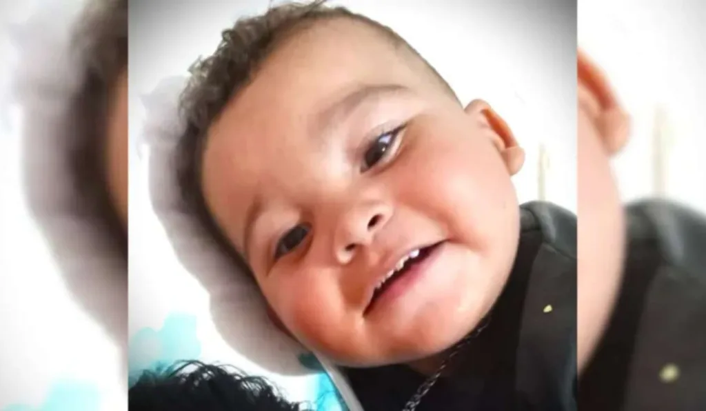 O bebê Anthony Fernando Scheiffer de Araújo, de apenas dois anos, e morreu