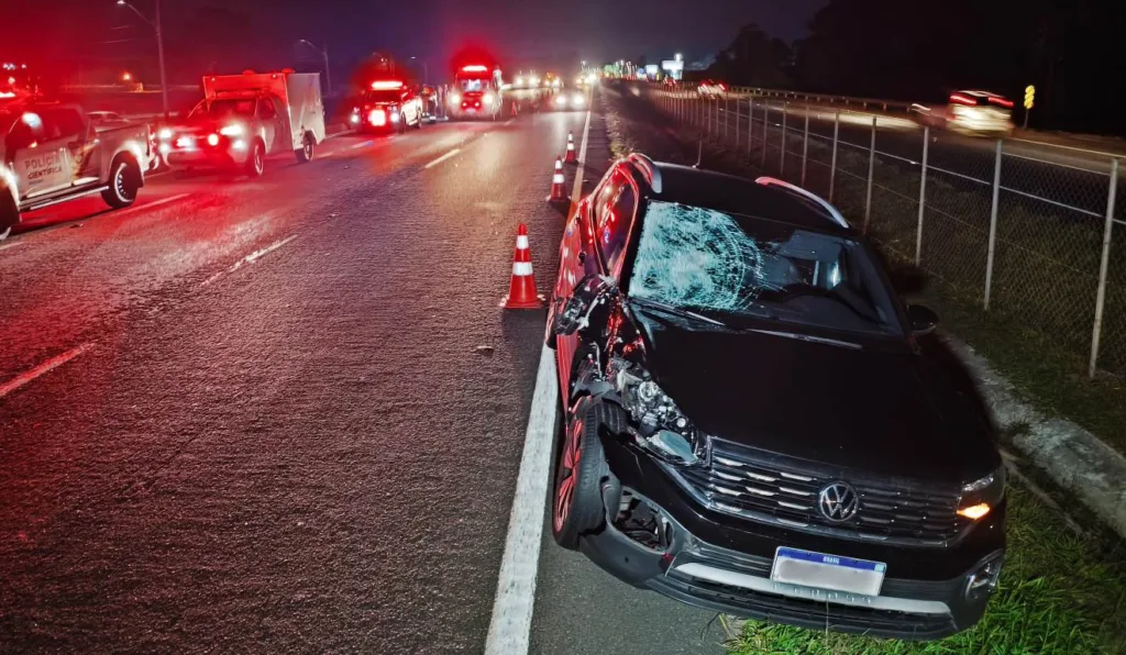 homem morre atropelado na BR-277, em São José dos Pinhais