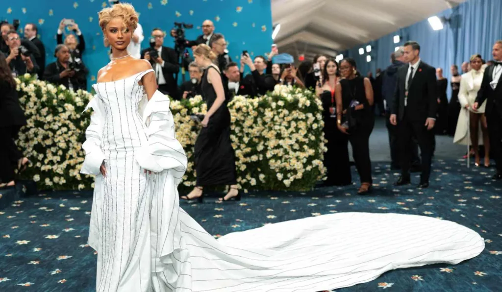 Tyla no Met Gala 2025.