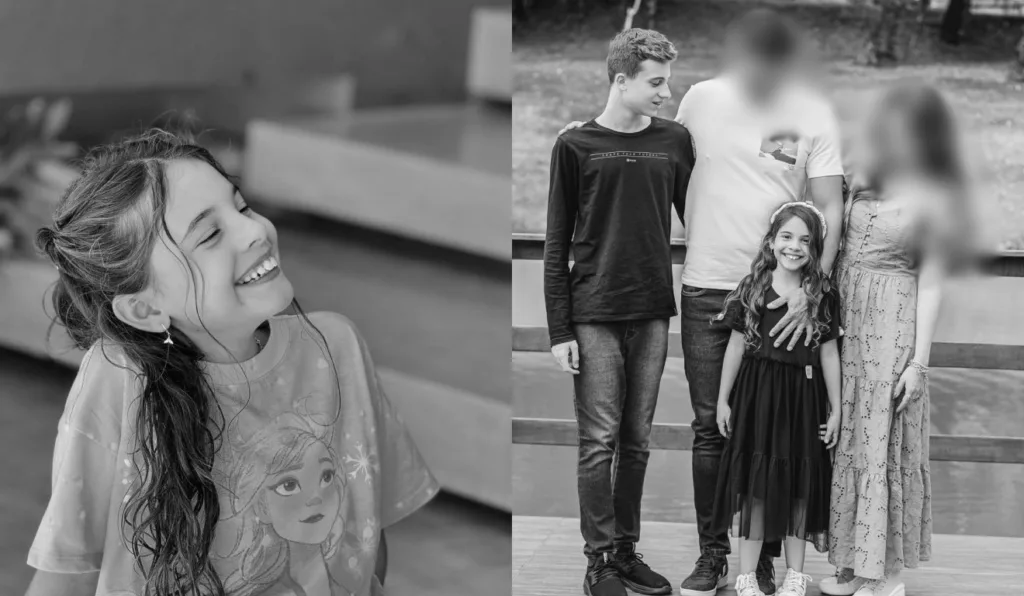 família do adolescente Kauan e da menina Maria Fernanda, que morreram em um acidente de trânsito em Maringá