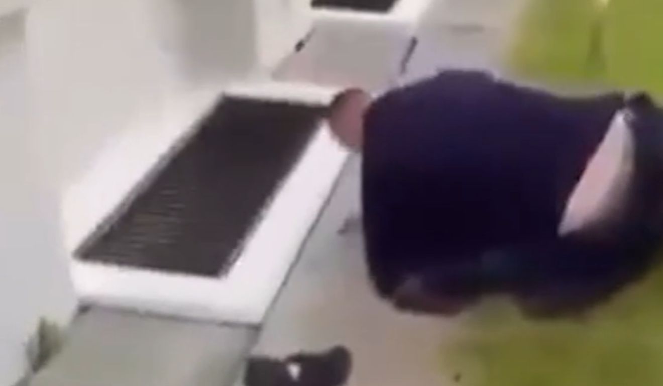 estudante de direito que decapitou mulher sendo detido