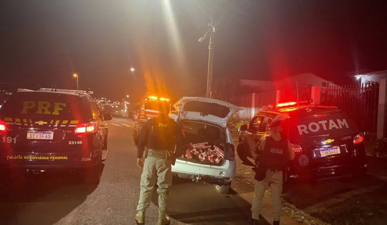 carro que jogou oleo em viatura