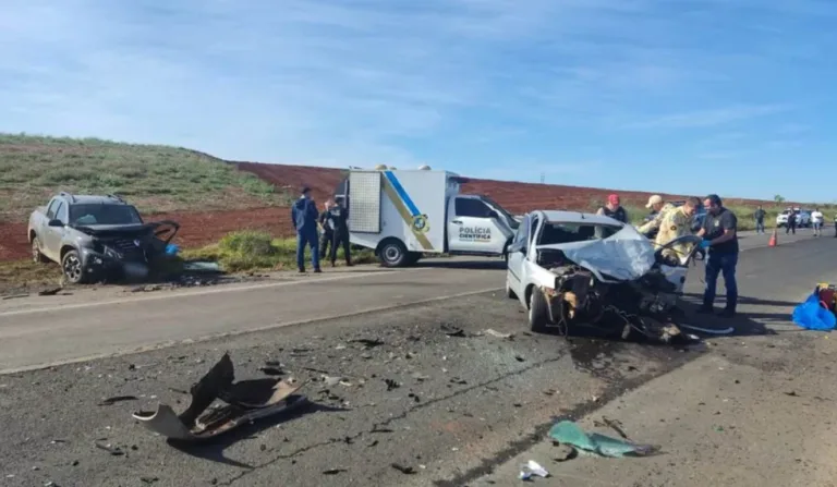 Acidente na PR-340 aconteceu neste domingo (18), nos Campos Gerais
