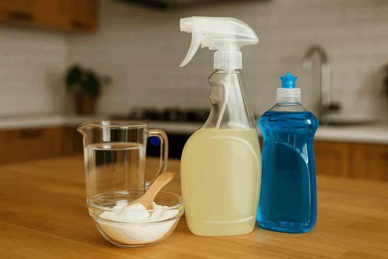 Limpa-tudo caseiro com 3 ingredientes que remove até gordura antiga