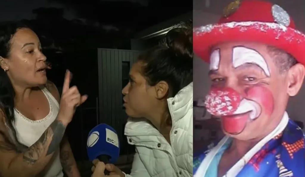 Duas irmãs brigando em entrevista E PALHAÇO