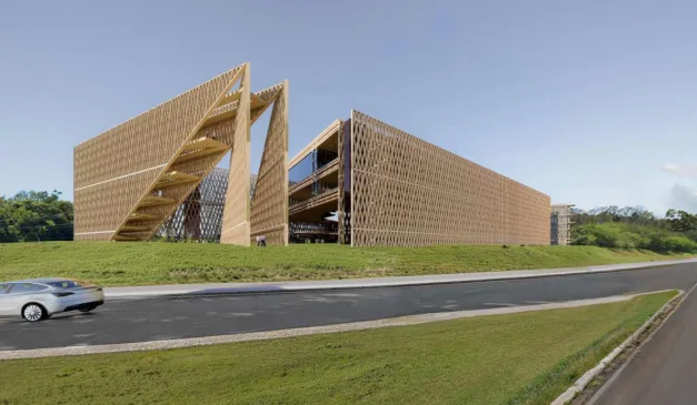 Centro Pompidou do Paraná será construído ao lado do Aeroporto Internacional de Foz do Iguaçu