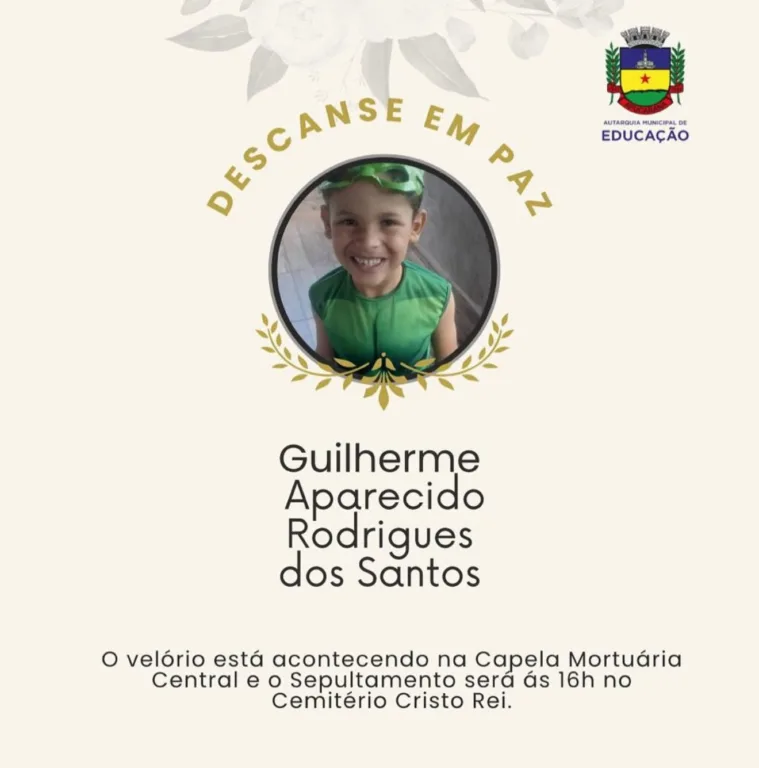 Morte do garoto comoveu moradores de Apucarana